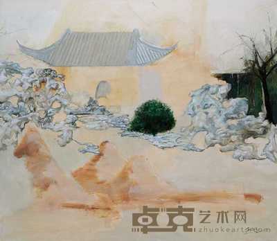 吴维佳 2005年作 江南园林山水秀 120×150cm